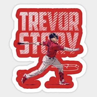 Trevor Story Boston Bold Sticker